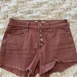 Altar'd State Shorts High Rise Front Button Closure 25/1 great condition